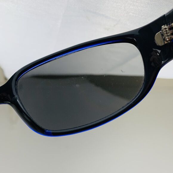 Anarchy Eyewear Sunglasses mod. Shroud Oval Wrap Blue Vintage main image 12